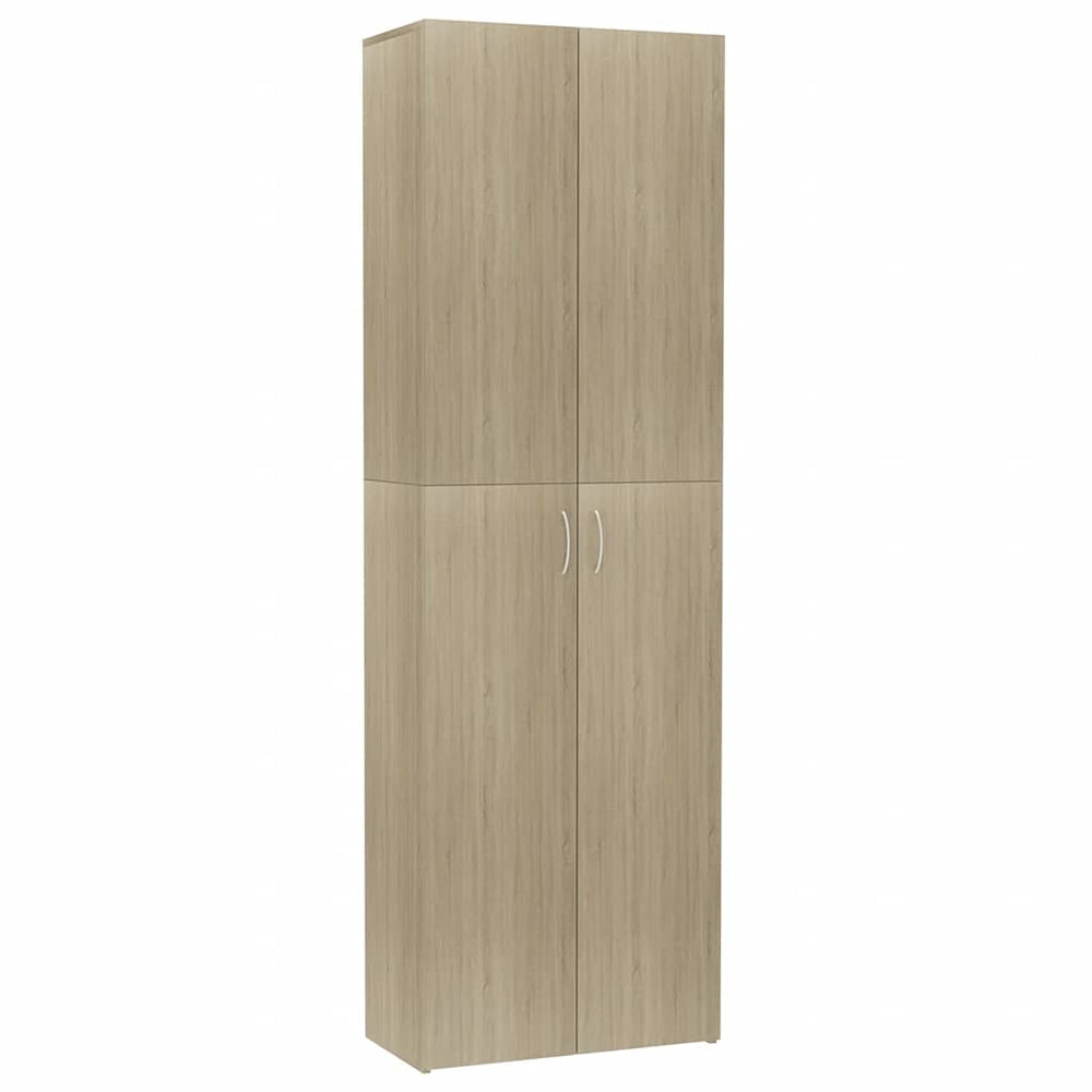 Büroschrank Sonoma Eiche 60x32x190 cm