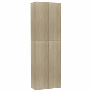 Büroschrank Sonoma Eiche 60x32x190 cm