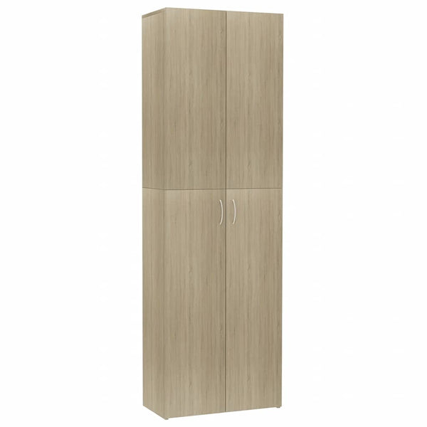 Büroschrank Sonoma Eiche 60x32x190 cm