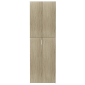 Büroschrank Sonoma Eiche 60x32x190 cm