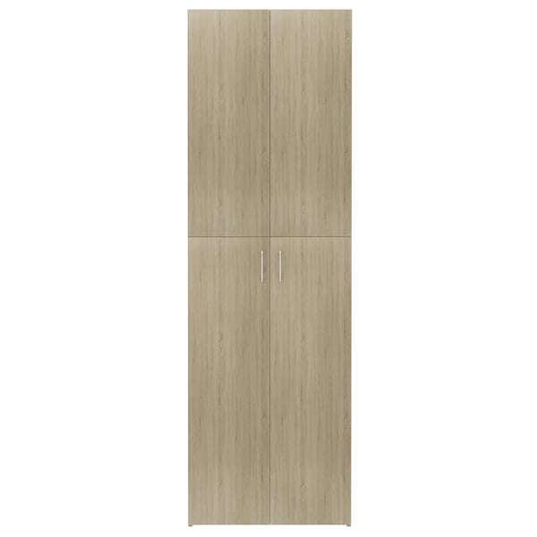 Büroschrank Sonoma Eiche 60x32x190 cm