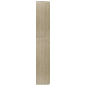 Büroschrank Sonoma Eiche 60x32x190 cm