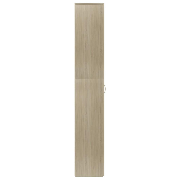 Büroschrank Sonoma Eiche 60x32x190 cm