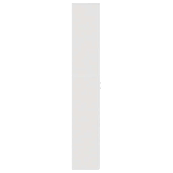 Hochglanz Büroschrank Weiß, 190 cm