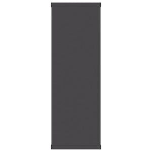 Graue Wandregale, 104 cm, Holzwerkstoff