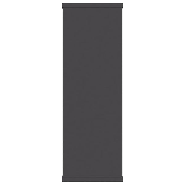Graue Wandregale, 104 cm, Holzwerkstoff