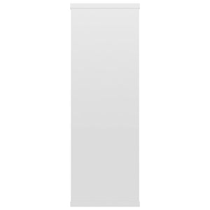 vidaXL Étagères murales blanc brillant 104x20x58,5 cm Bois d'ingénierie