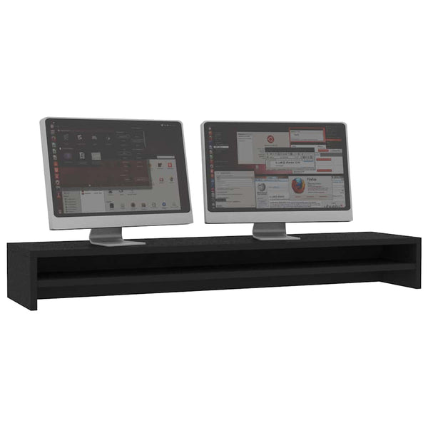 Monitorständer Schwarz 100 cm