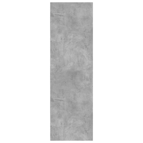 Betongraues Bücherregal/Sideboard 66x98 cm