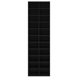 Schuhschrank Schwarz Holzwerkstoff