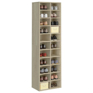 Schuhschrank Sonoma Eiche 54x34x183 cm