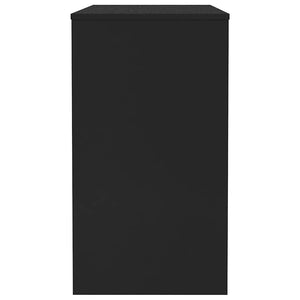 Schwarzer Schreibtisch 90x40 cm