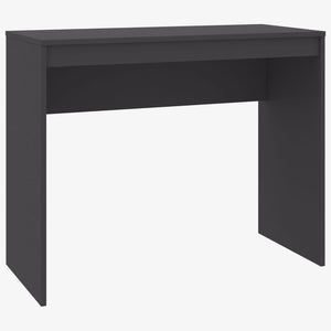 Grauer Schreibtisch 90x40 cm