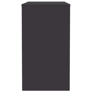 Grauer Schreibtisch 90x40 cm