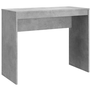Betongrauer Schreibtisch 90x40 cm