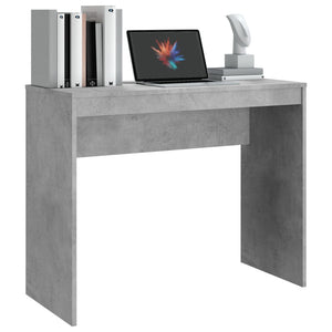 Betongrauer Schreibtisch 90x40 cm