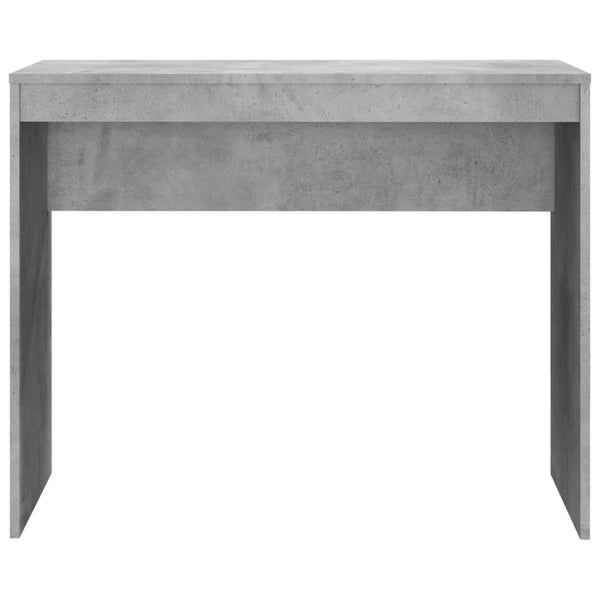 Betongrauer Schreibtisch 90x40 cm