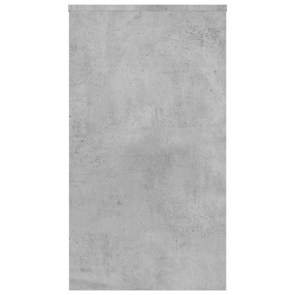 Betongrauer Schreibtisch 90x40 cm