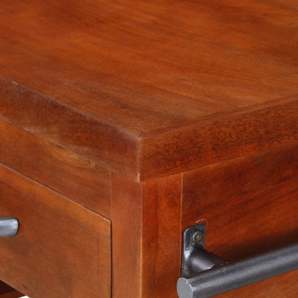 Servierwagen 100x48x89 cm Massivholz Akazie
