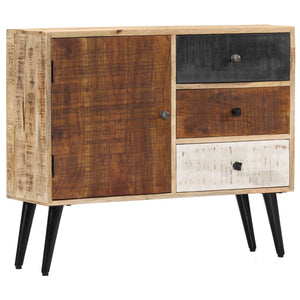 vidaXL Buffet 88×30×73 cm Bois de manguier massif
