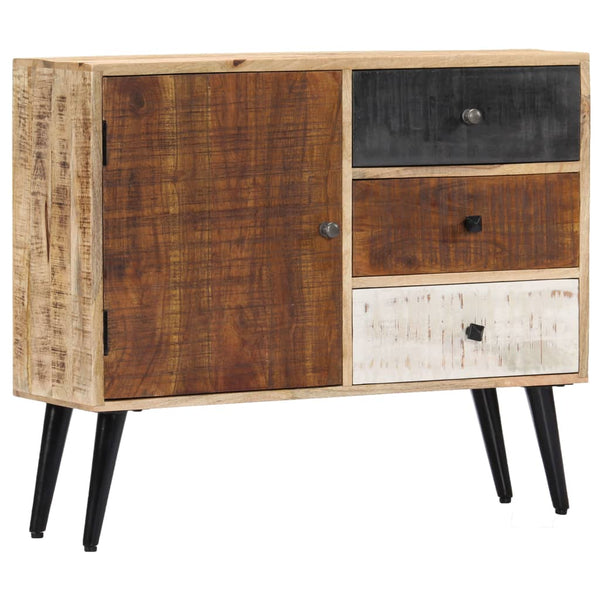 vidaXL Buffet 88×30×73 cm Bois de manguier massif
