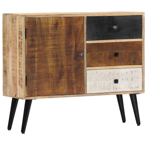 vidaXL Buffet 88×30×73 cm Bois de manguier massif