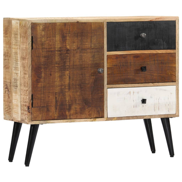 vidaXL Buffet 88×30×73 cm Bois de manguier massif
