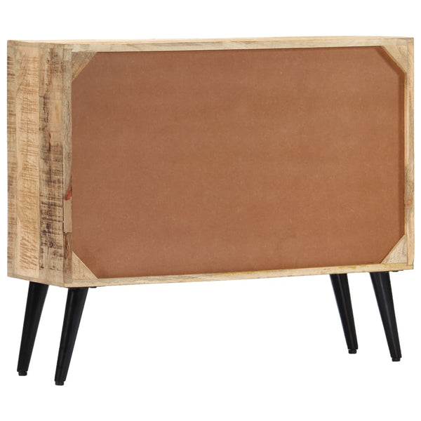 vidaXL Buffet 88×30×73 cm Bois de manguier massif