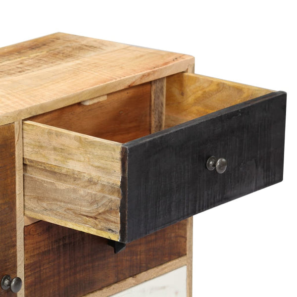 vidaXL Buffet 88×30×73 cm Bois de manguier massif