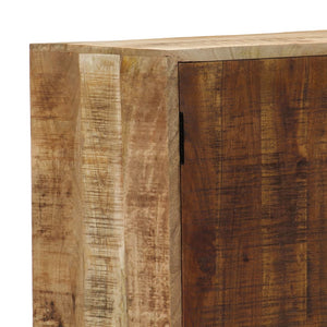 vidaXL Buffet 88×30×73 cm Bois de manguier massif