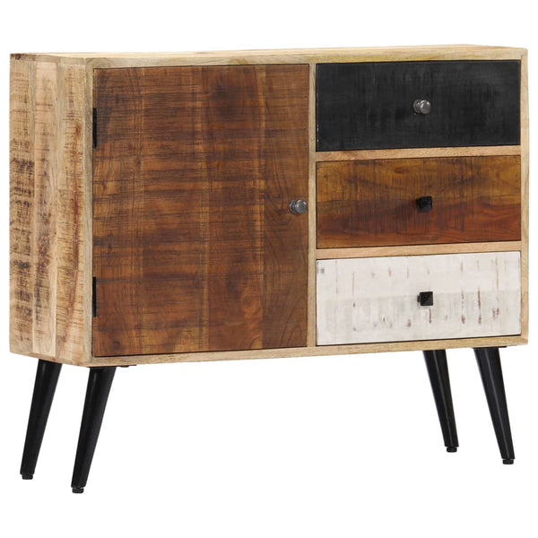 vidaXL Buffet 88×30×73 cm Bois de manguier massif