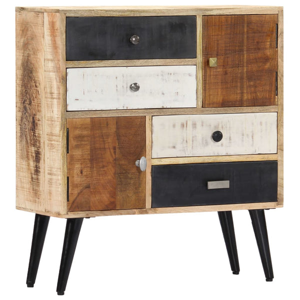 vidaXL Buffet 70x30x78 cm Bois de manguier massif