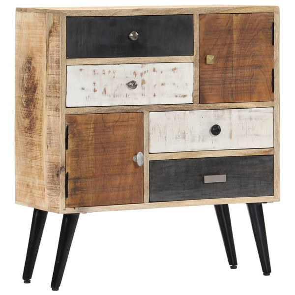 vidaXL Buffet 70x30x78 cm Bois de manguier massif