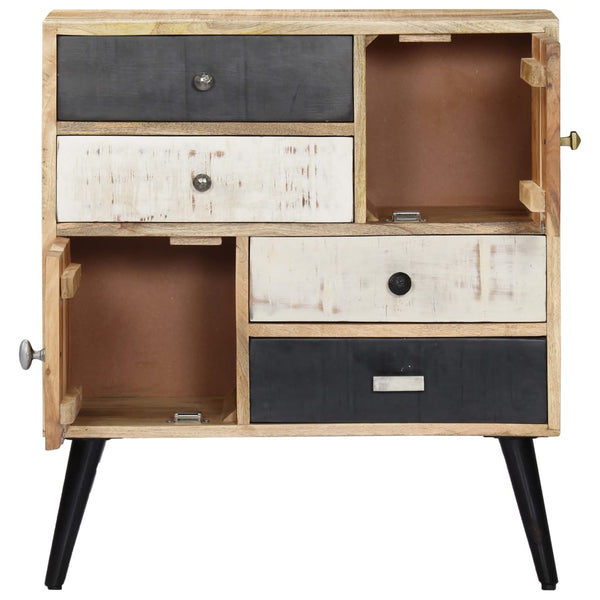 vidaXL Buffet 70x30x78 cm Bois de manguier massif