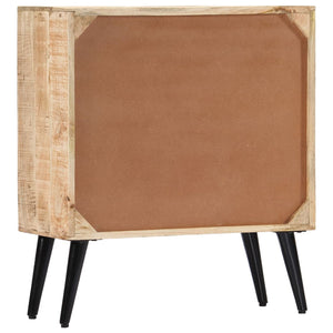 vidaXL Buffet 70x30x78 cm Bois de manguier massif
