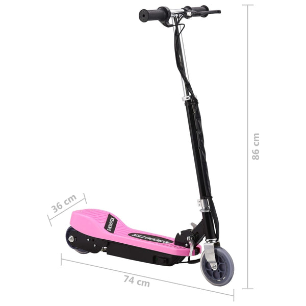 Pink E-Scooter 120W für Kinder
