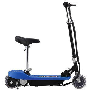 E-Scooter mit Sitz - 120W Blau