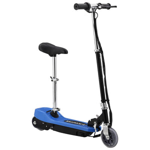 E-Scooter mit Sitz - 120W Blau