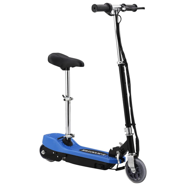E-Scooter mit Sitz - 120W Blau