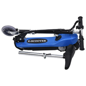 E-Scooter mit Sitz - 120W Blau