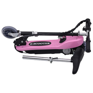 Rosa Elektroroller mit Sitz 120W