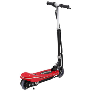 Roter E-Scooter mit LED 120W für Kinder