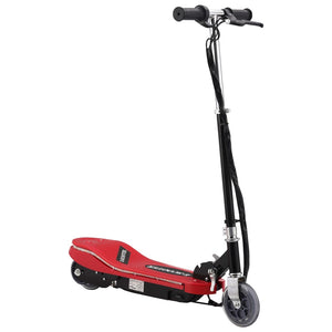 Roter E-Scooter mit LED 120W für Kinder