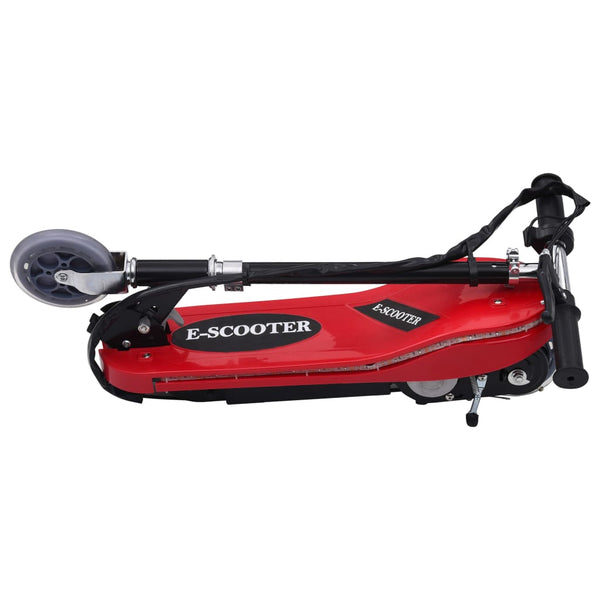 Roter E-Scooter mit LED 120W für Kinder