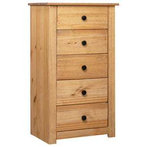 vidaXL Commode 46x40x89 cm Bois de pin Panama