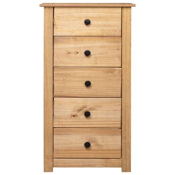 vidaXL Commode 46x40x89 cm Bois de pin Panama