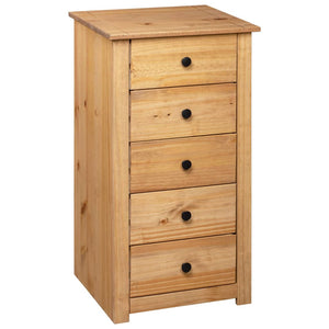vidaXL Commode 46x40x89 cm Bois de pin Panama