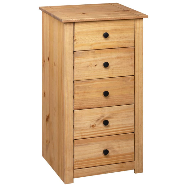vidaXL Commode 46x40x89 cm Bois de pin Panama