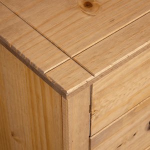 vidaXL Commode 46x40x89 cm Bois de pin Panama
