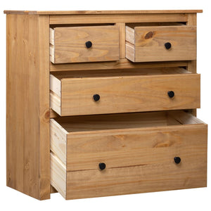 vidaXL Buffet 80x40x83 cm en pin massif Panama